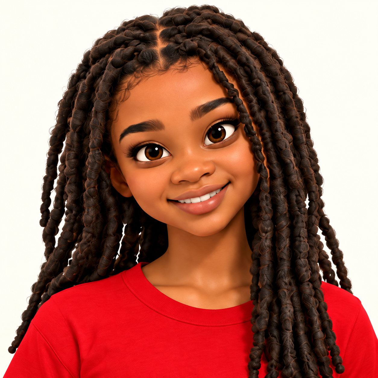 Cailyn, Nia’s smiling older sister