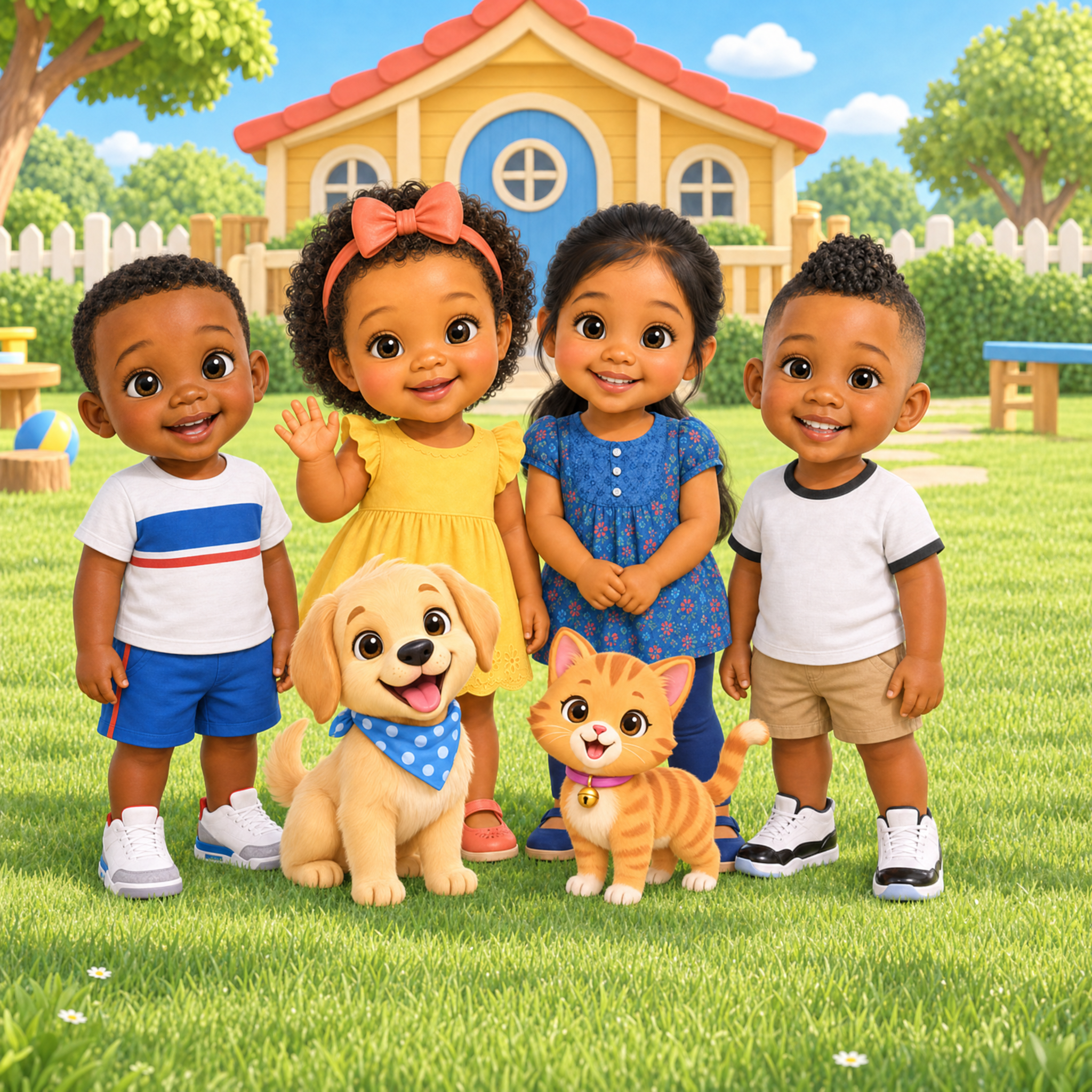 Biscuit, a Nia’s Clubhouse character