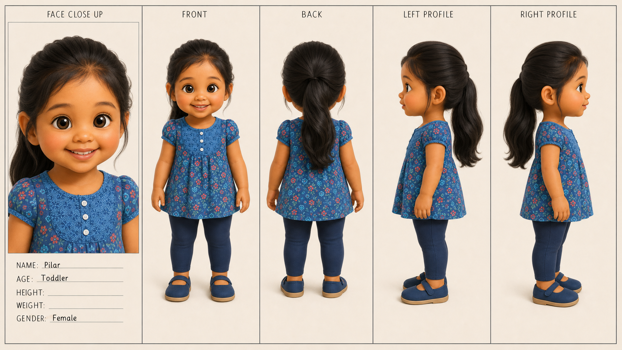 Pilar, a Nia’s Clubhouse character